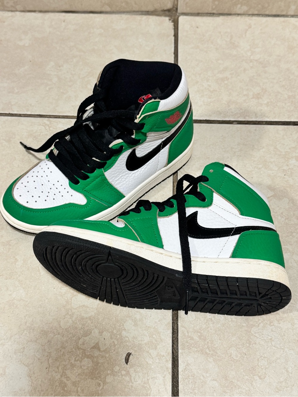 Wms Jordan 1 Lucky Green